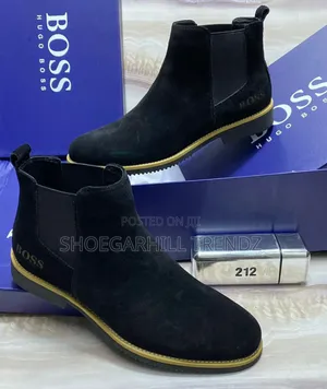 Suede Chelsea Boots