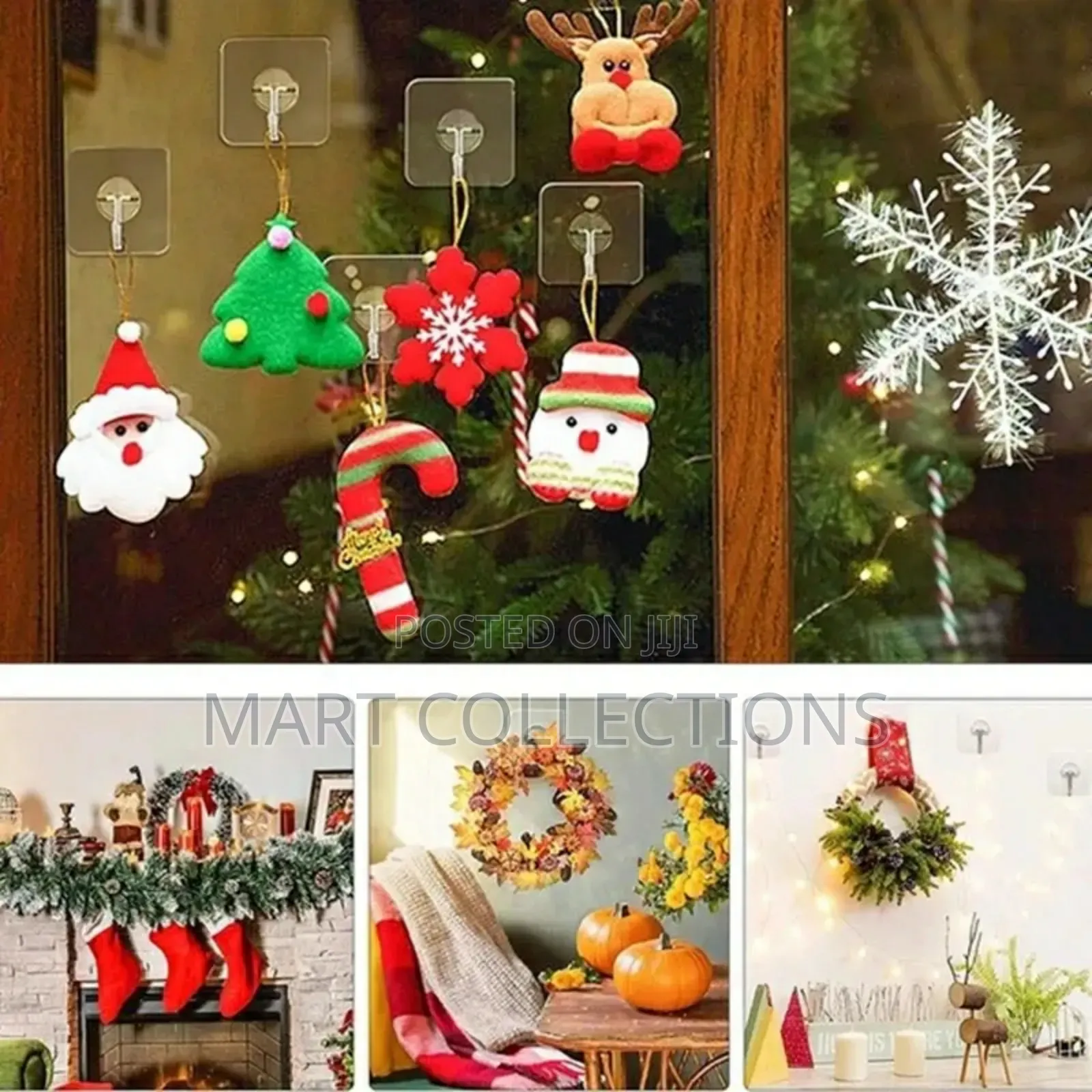 Transparent Decorative Wall Hooks (10pcs)