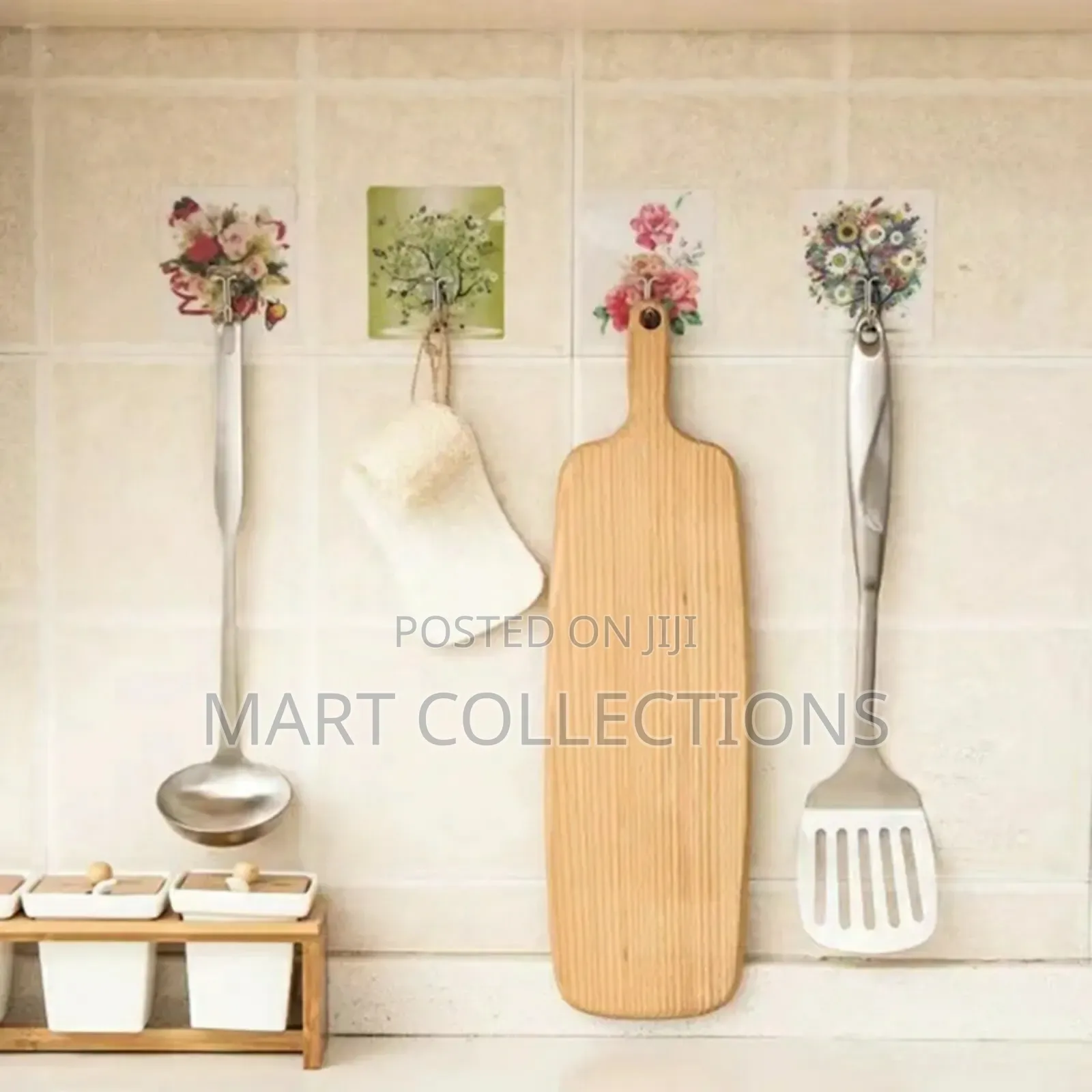 Transparent Decorative Wall Hooks (10pcs)
