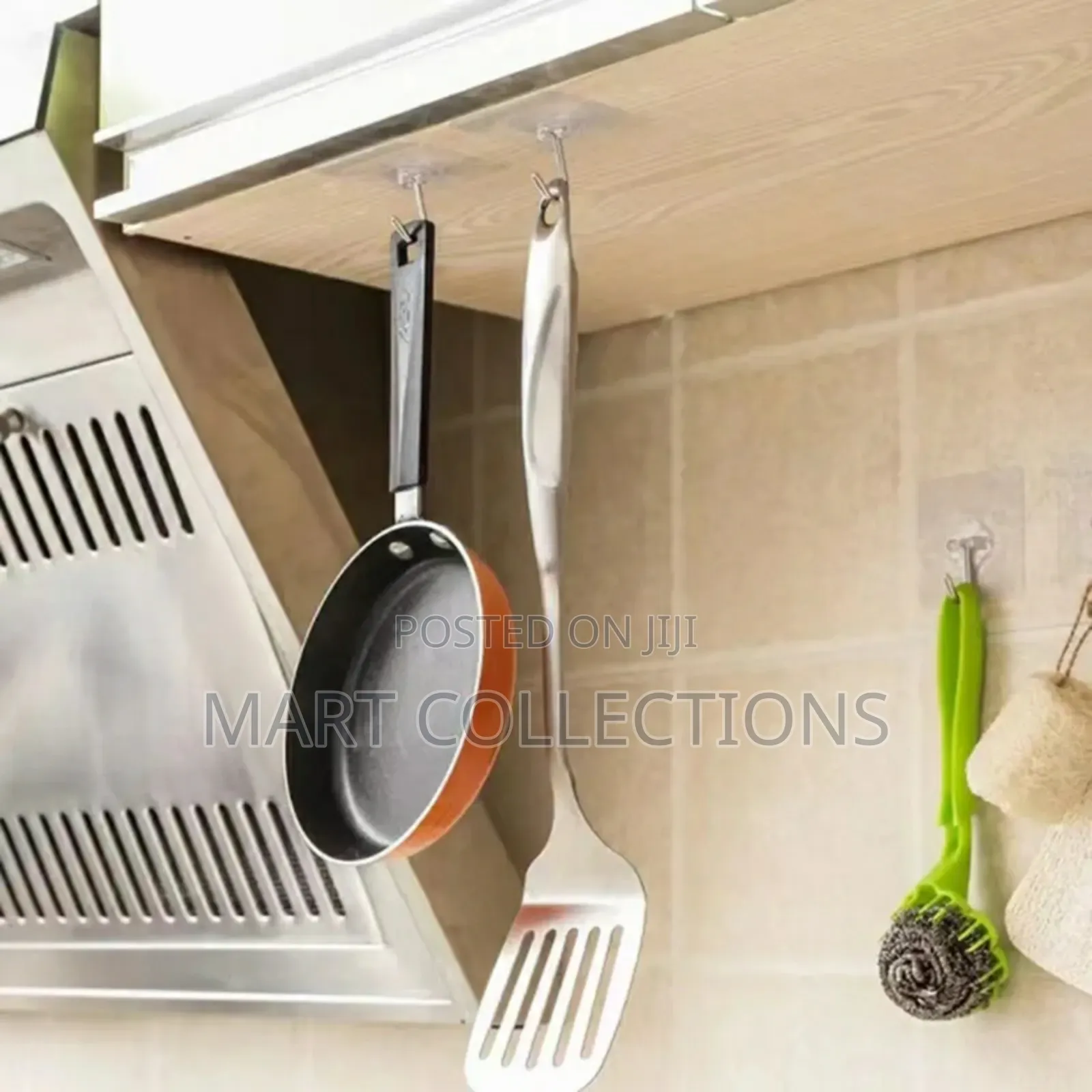 Transparent Decorative Wall Hooks (10pcs)