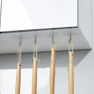 Transparent Decorative Wall Hooks (10pcs)