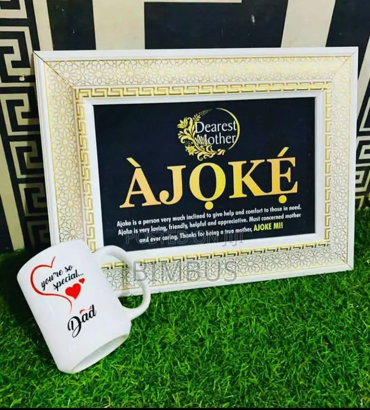Customized Frame and Mug