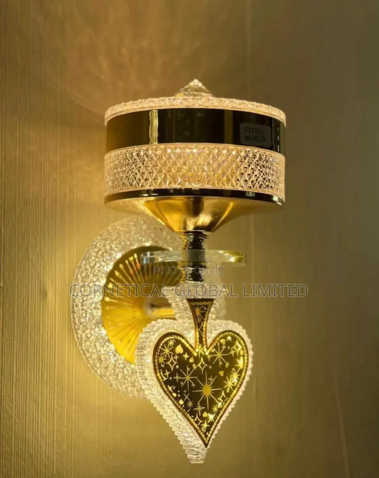 Modern Crystal LED Wall Bracket Light