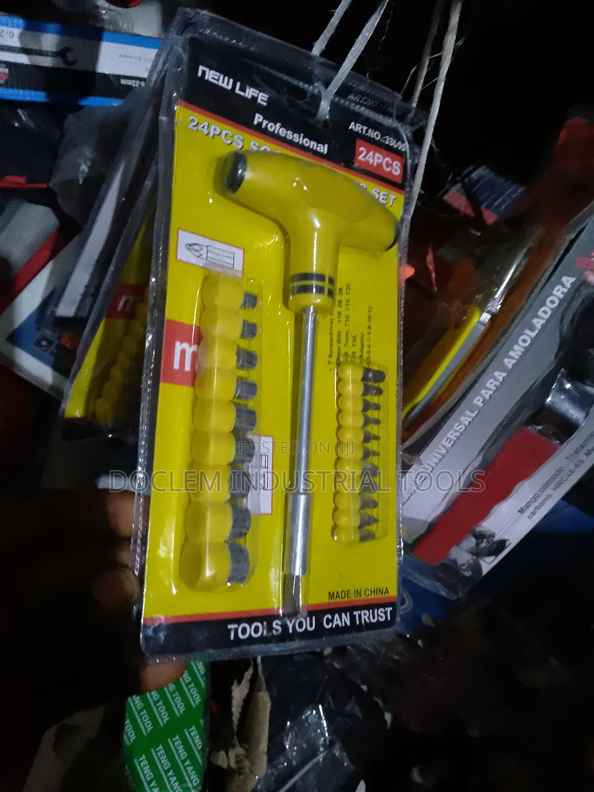 24 PCS Socket Screw Driver