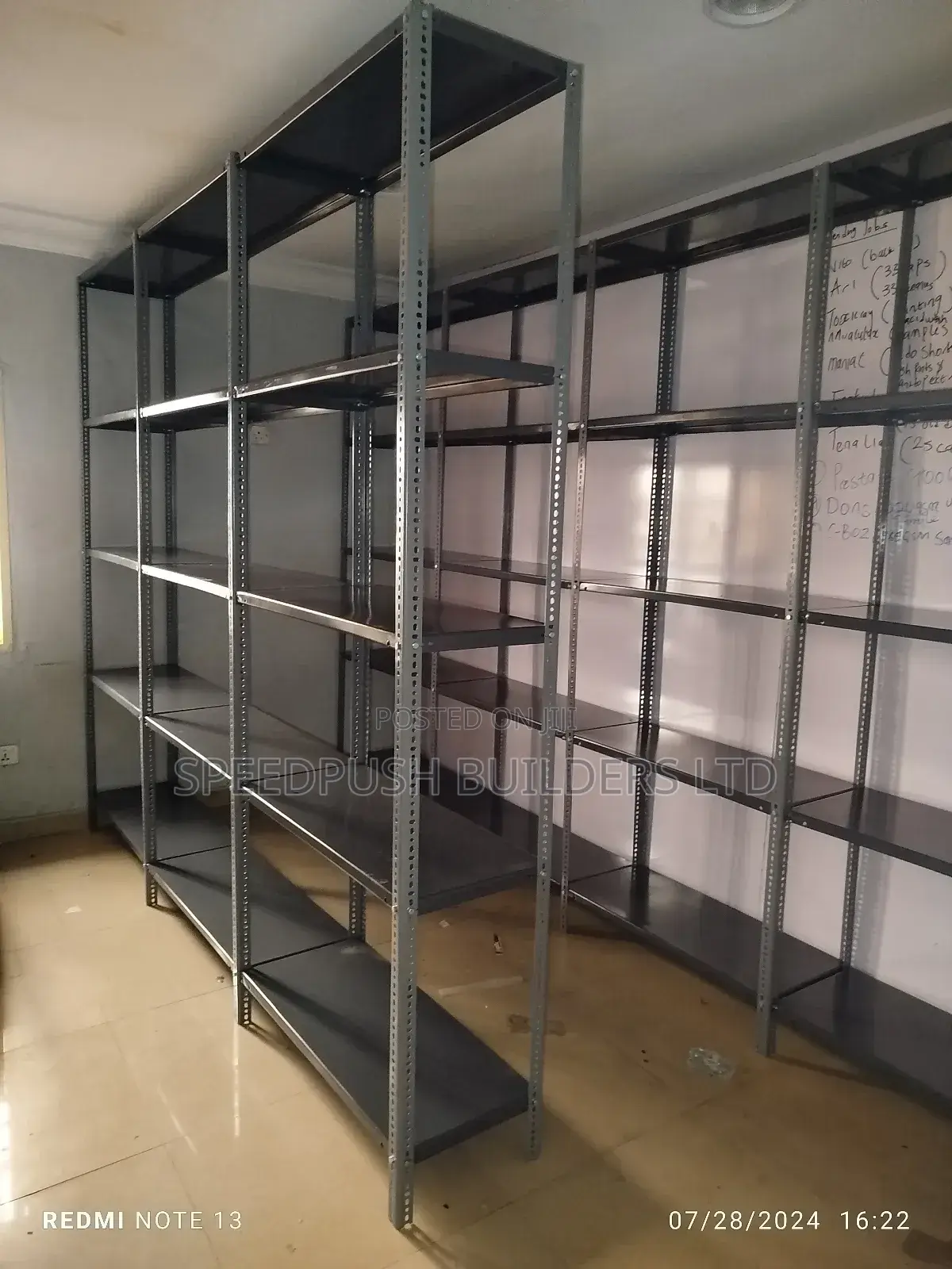 Box Storage Rack