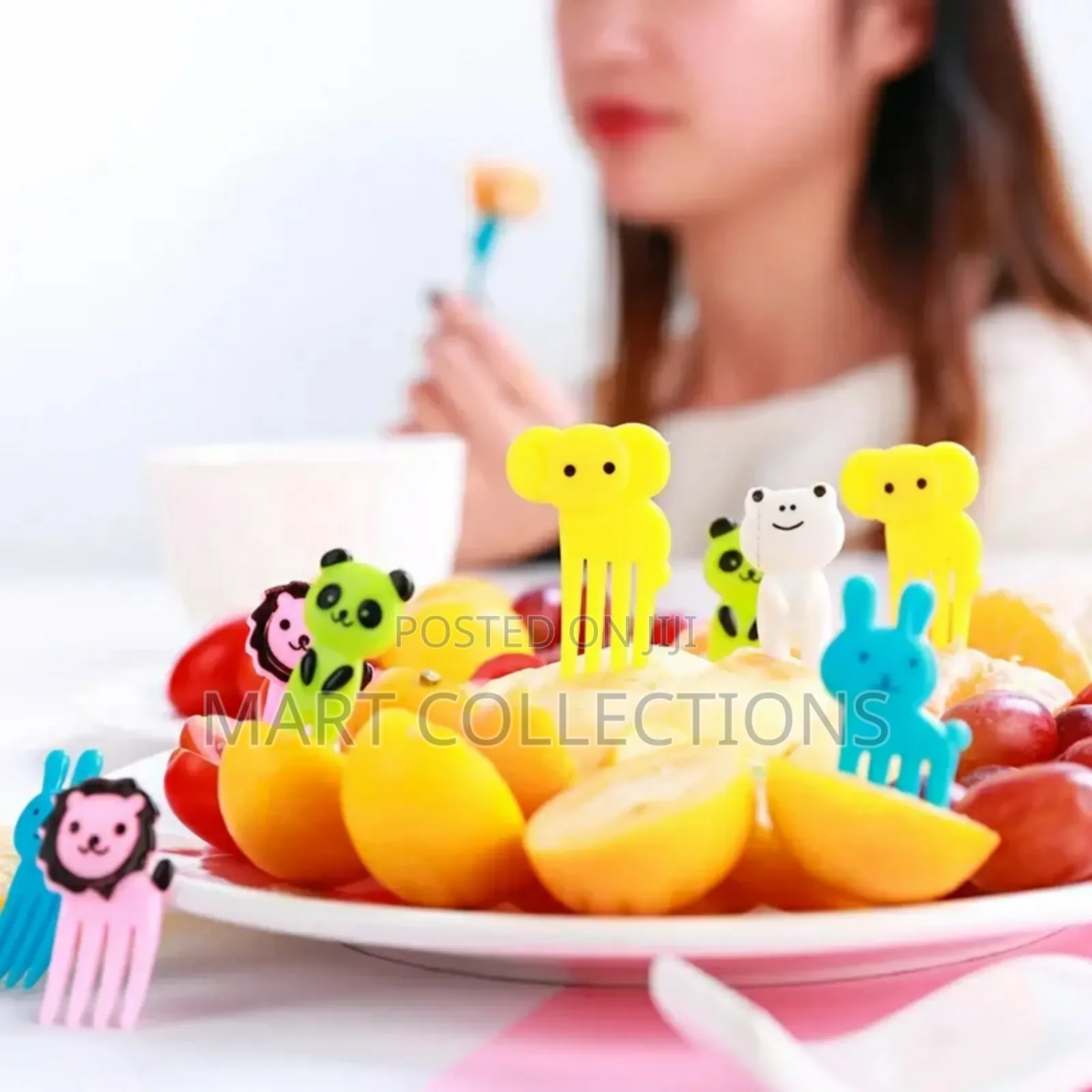 10pcs Fruit Fork for Kids