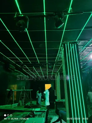 Night Club Lighting Design and Installation