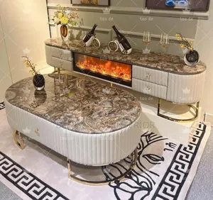 Classic Center Table and Tv Stand
