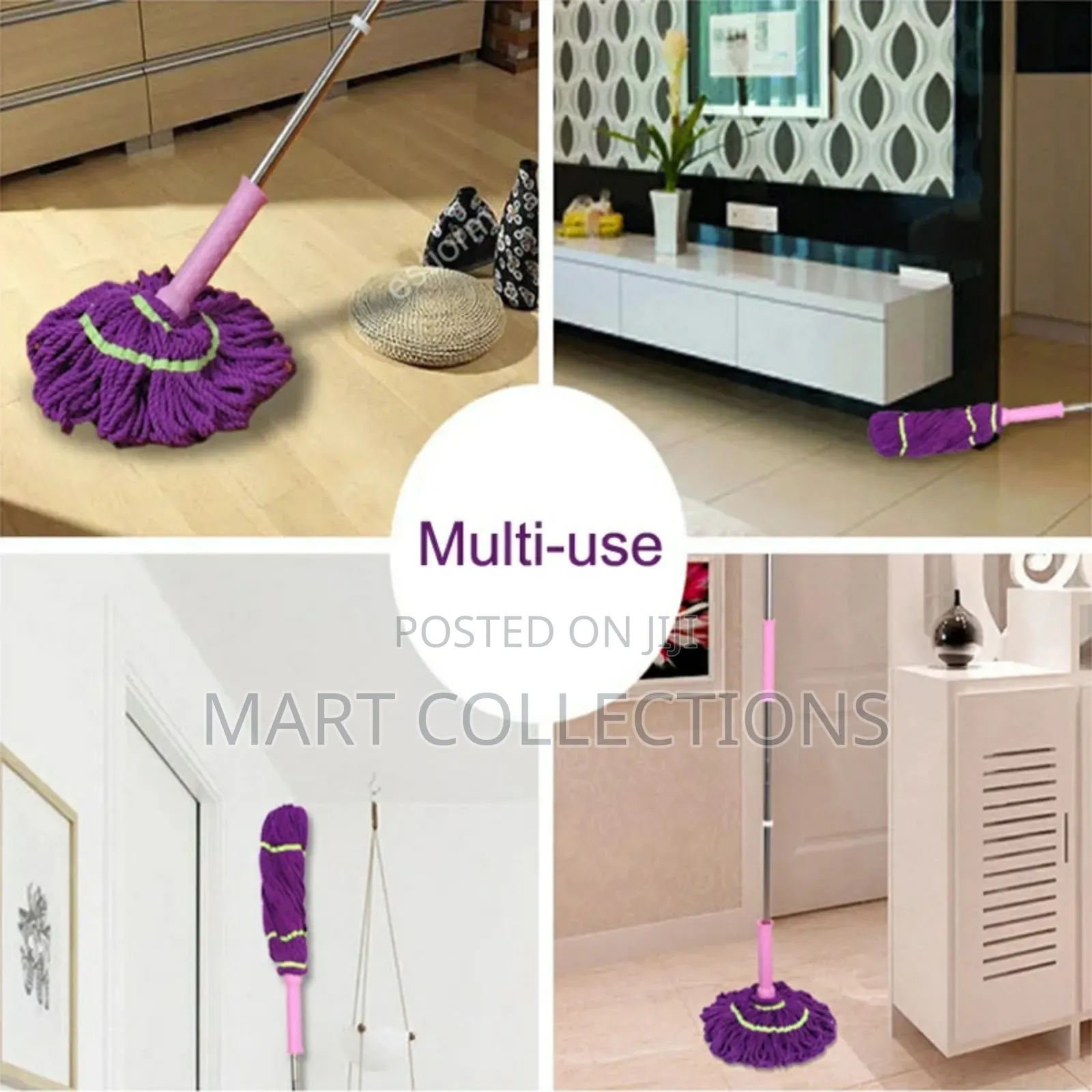 Self Wringing Twist Mop, Microfiber Squeeze Mop