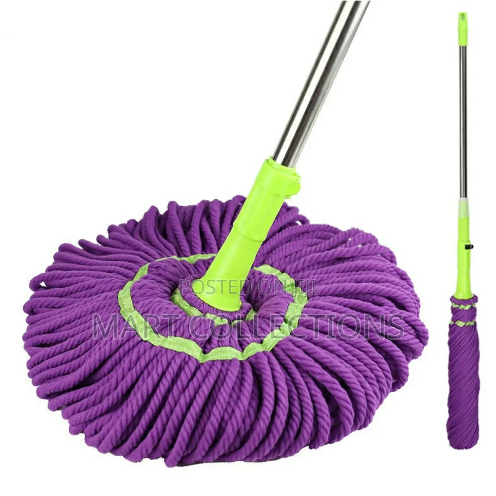 Self Wringing Twist Mop, Microfiber Squeeze Mop