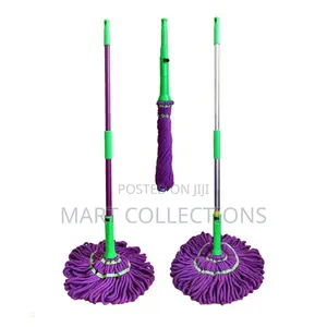 Self Wringing Twist Mop, Microfiber Squeeze Mop