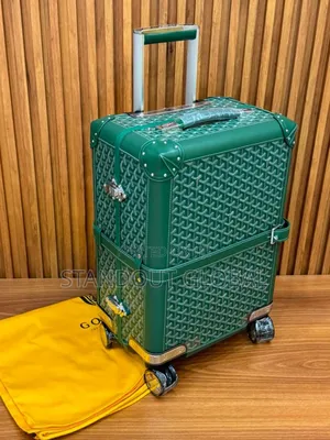 Original Goyard Bourget Trolley