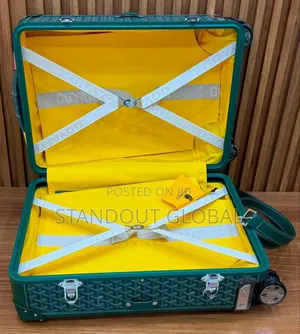 Original Goyard Bourget Trolley