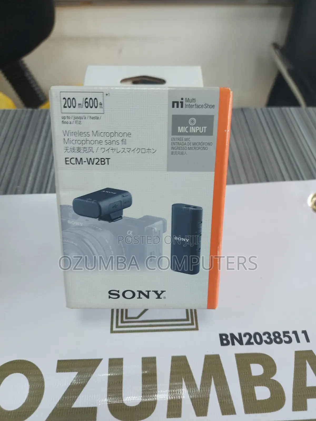 SONY Ecm-W2bt Camera Mic