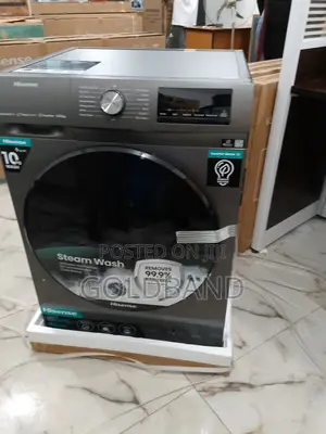 Smart Hisense Wash and Dry Machine "Wd3q1043bt-Wd3q"