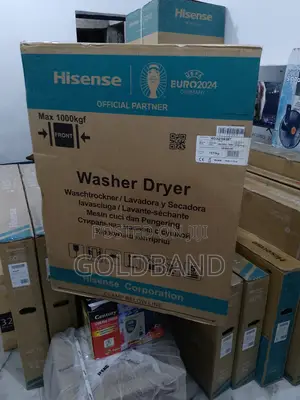 Smart Hisense Wash and Dry Machine "Wd3q1043bt-Wd3q"