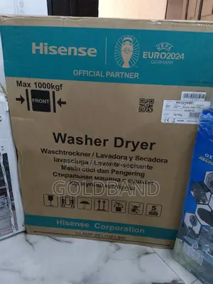 Powerful Hisense Wash and Dry Machine "Wd3q1043bt-Wd3q"