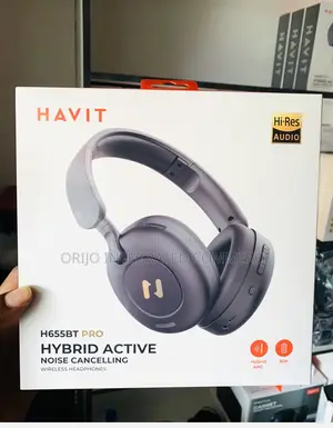 H655bt PRO Hybrid Active Noise Cancelling Wireless Headphone