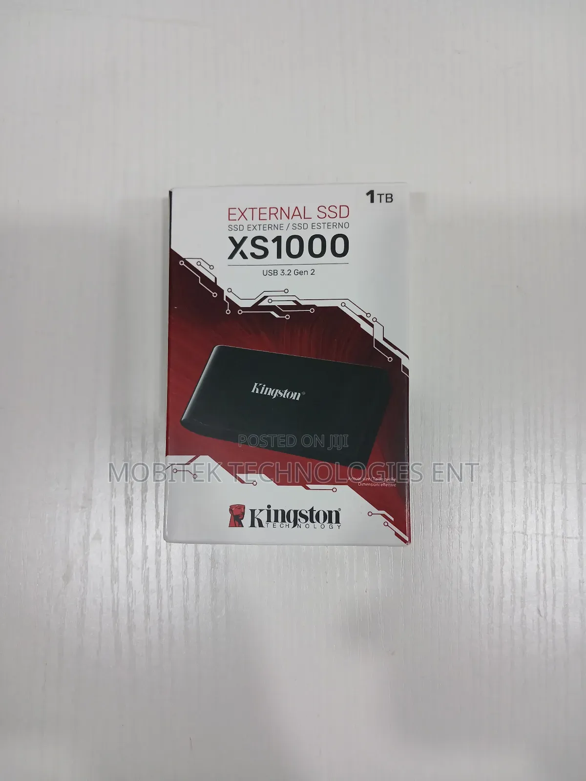 1tb Kingston Xs1000 External Usb 3.2 Gen2 Storage Ssd Drive