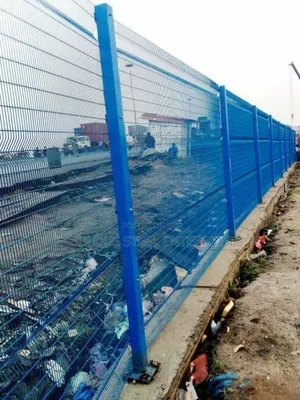 Wire Mesh PVC Coated Blue Colour
