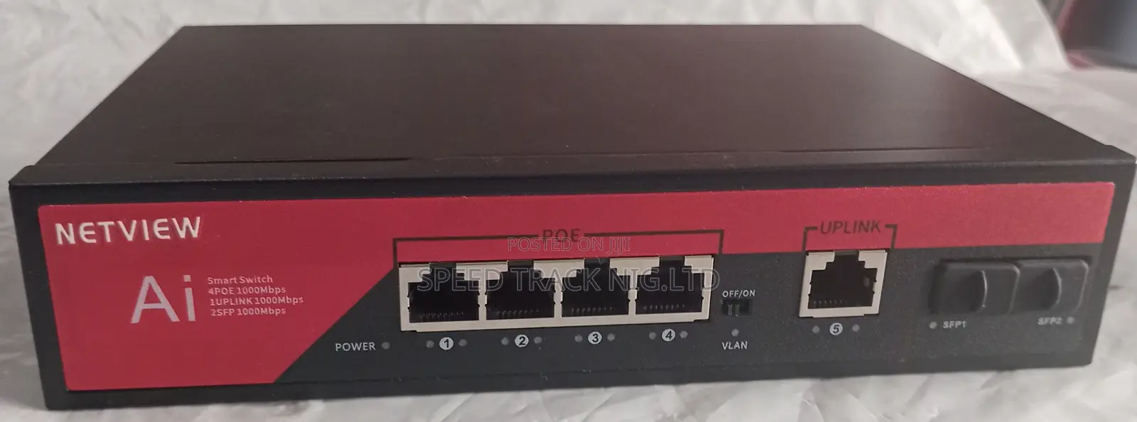 Netview 4 Port Gigabit Poe Smart Switch