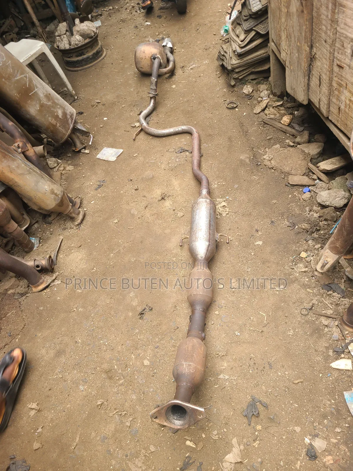 Complete Catalyst and Exhaust Yaris