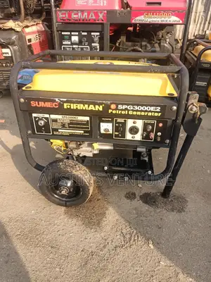 Used Sumec Firman SPG 3000E2 Key Starter  Copper Coil