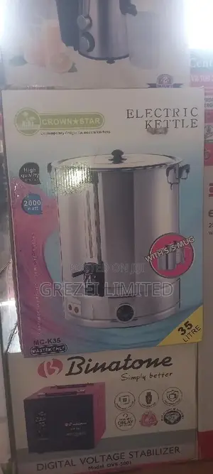 Master Chef Crown Star Electric Kettle