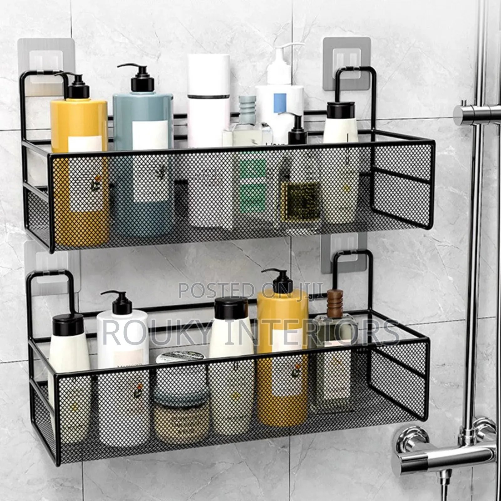 Iron Bathroom Shelf