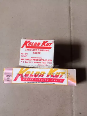 Gasoline and Water Finding Paste and Tape