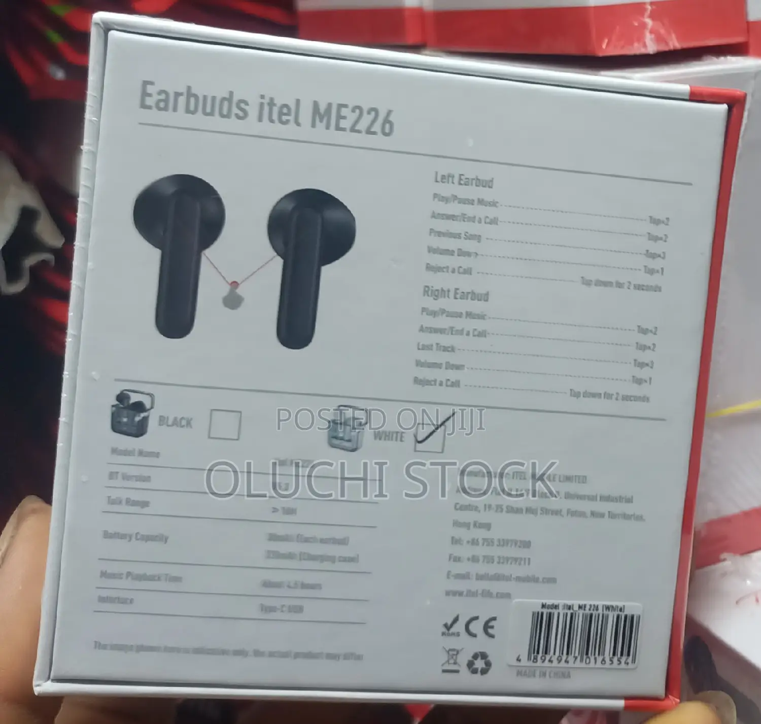 Earbud Itel Me226