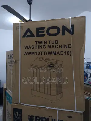 User-Friendly Aeon Awm10tt(Wmae10) Twin Tub Washing Machine