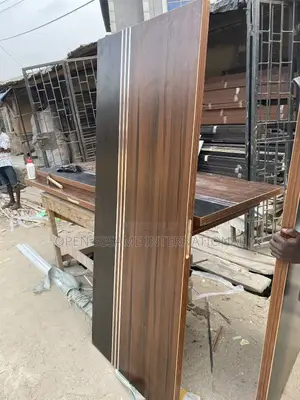 Black and Brown HDF Door