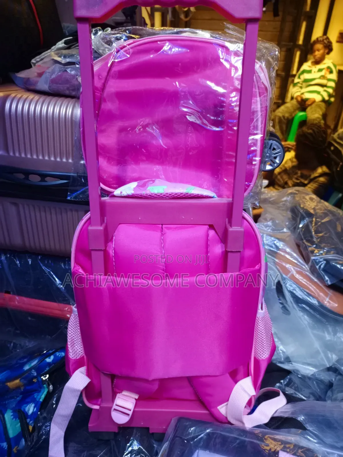 3in1 Trolley School Bag