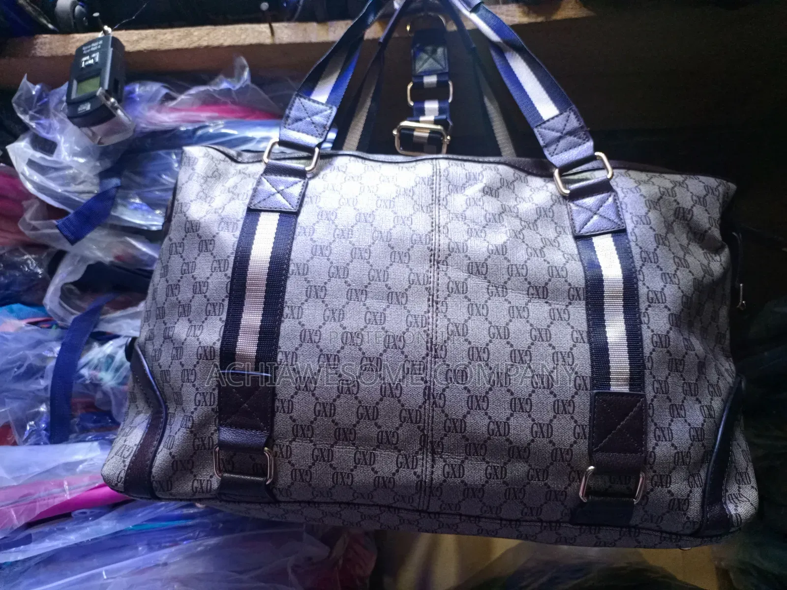Genuine Leather Duffle Bag