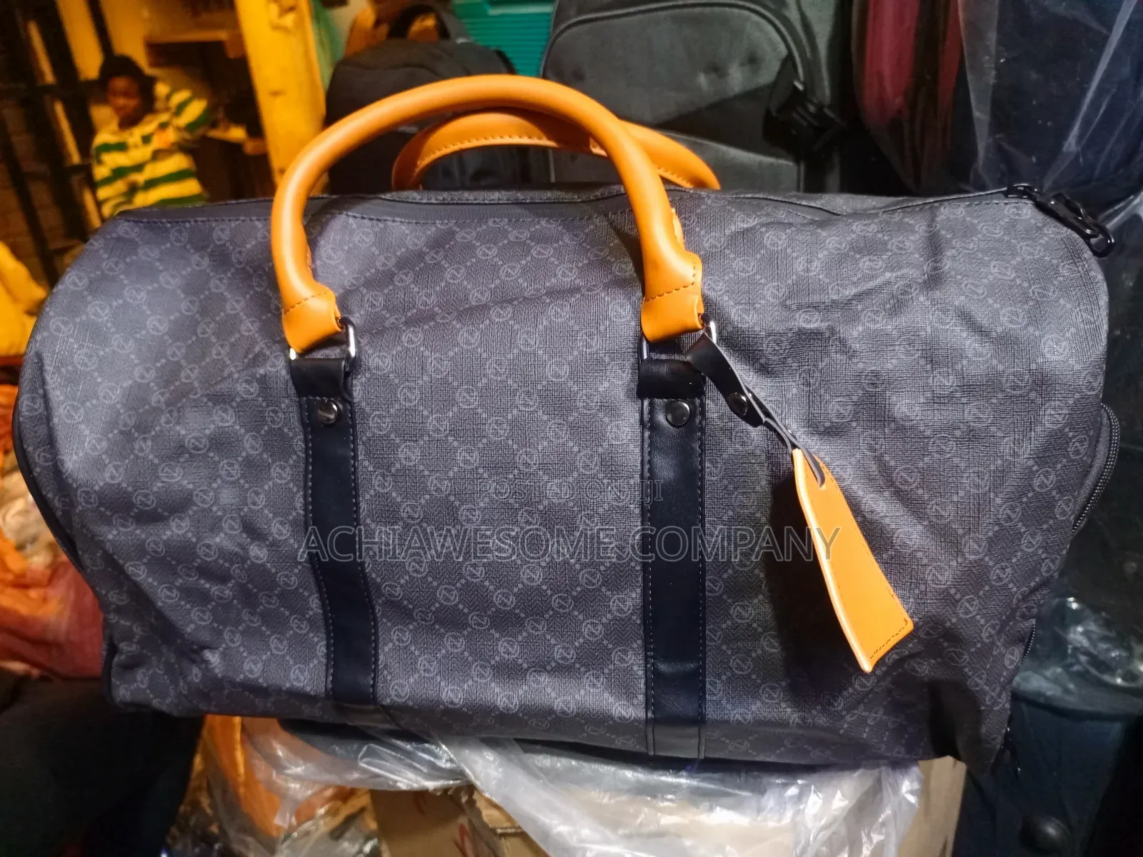 Genuine Leather Duffle Bag