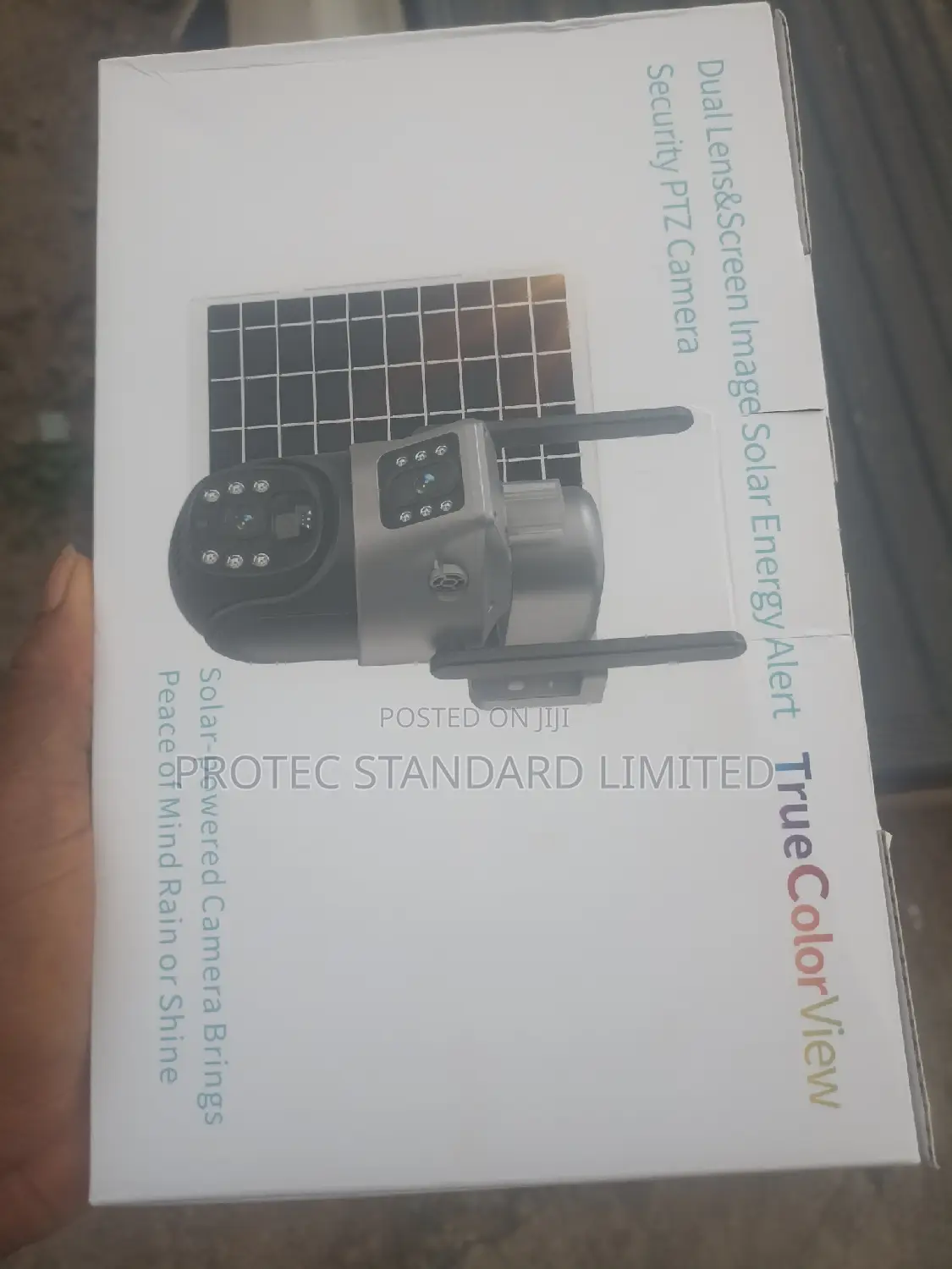 4g Solar PTZ Camera Dual Lens