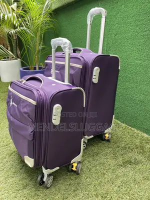 Purple 2 Set Luggage Box