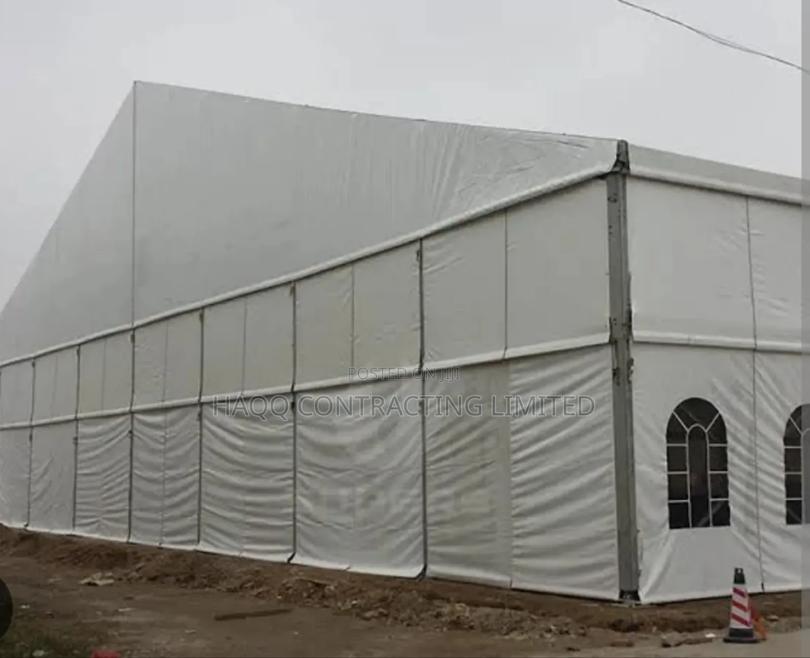 Warehouse Marquee Construction