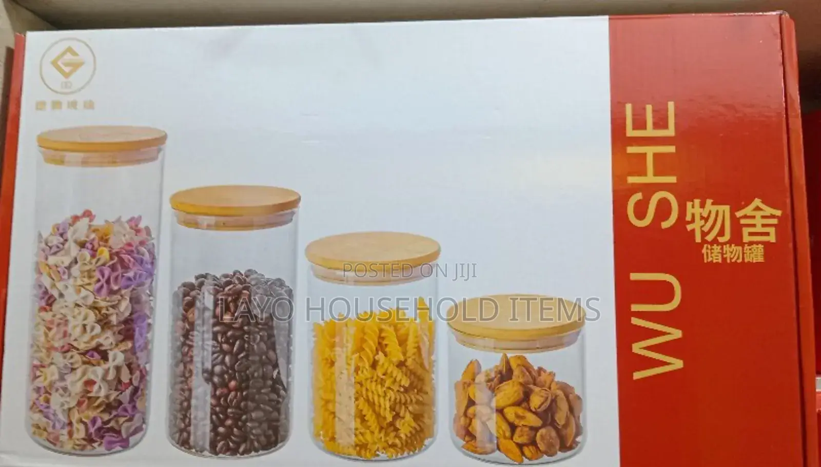Glass Jar Set