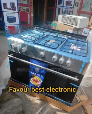 Original Maxi 5 Burners All Gas Cooker Automatic With Oven