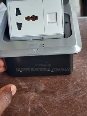 Floor Socket With Internet Port 1 Gang