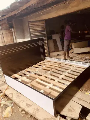 Wenge 6 × 6 Bed Frame