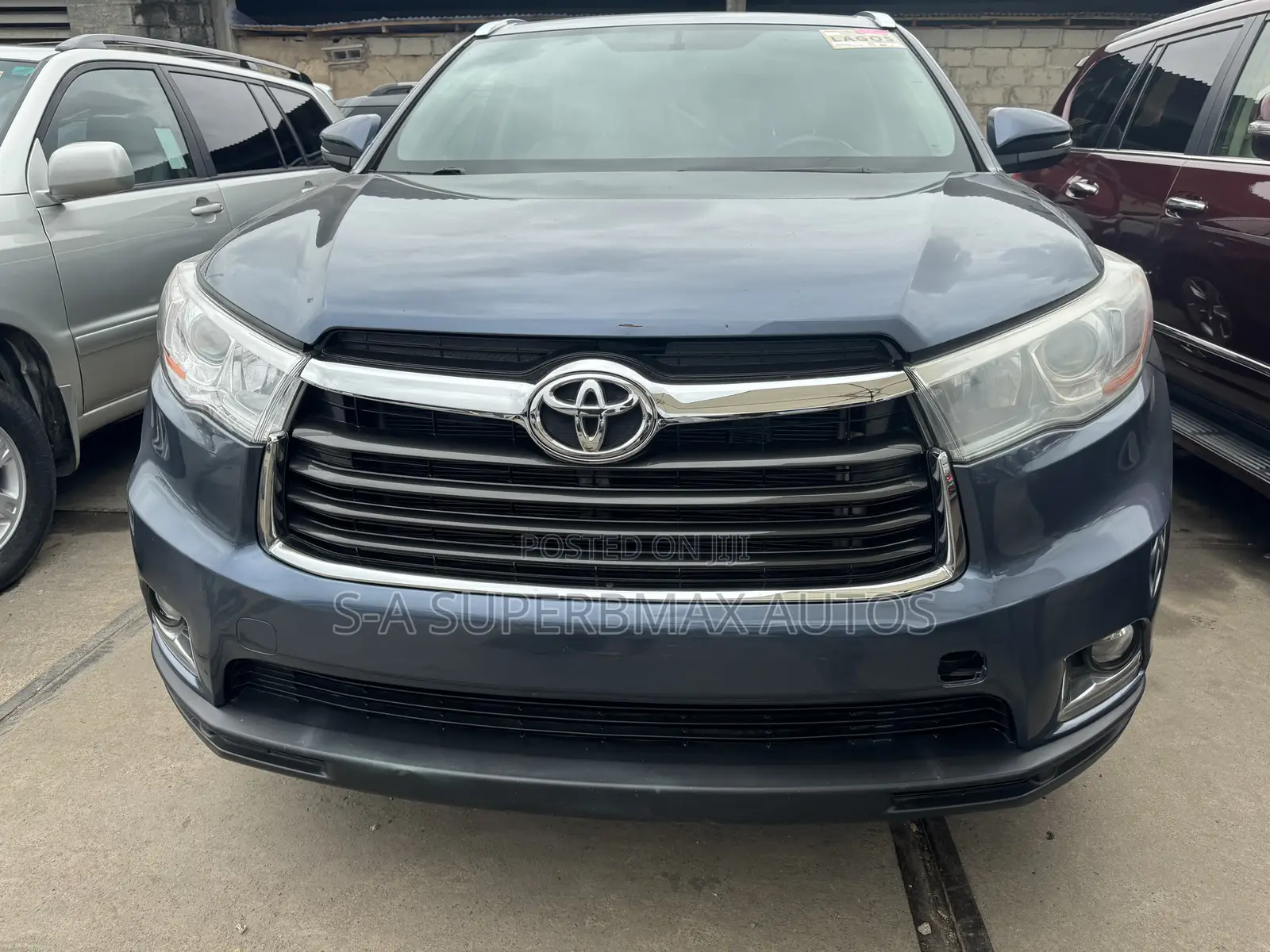 Toyota Highlander 2016 Blue