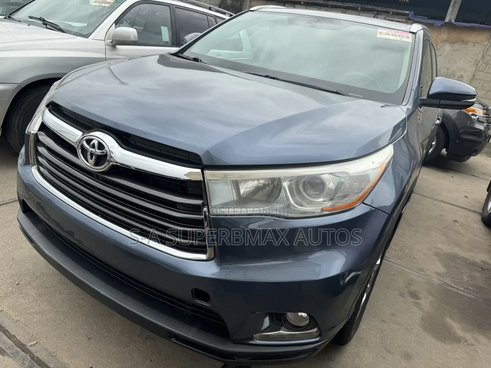 Toyota Highlander 2016 Blue