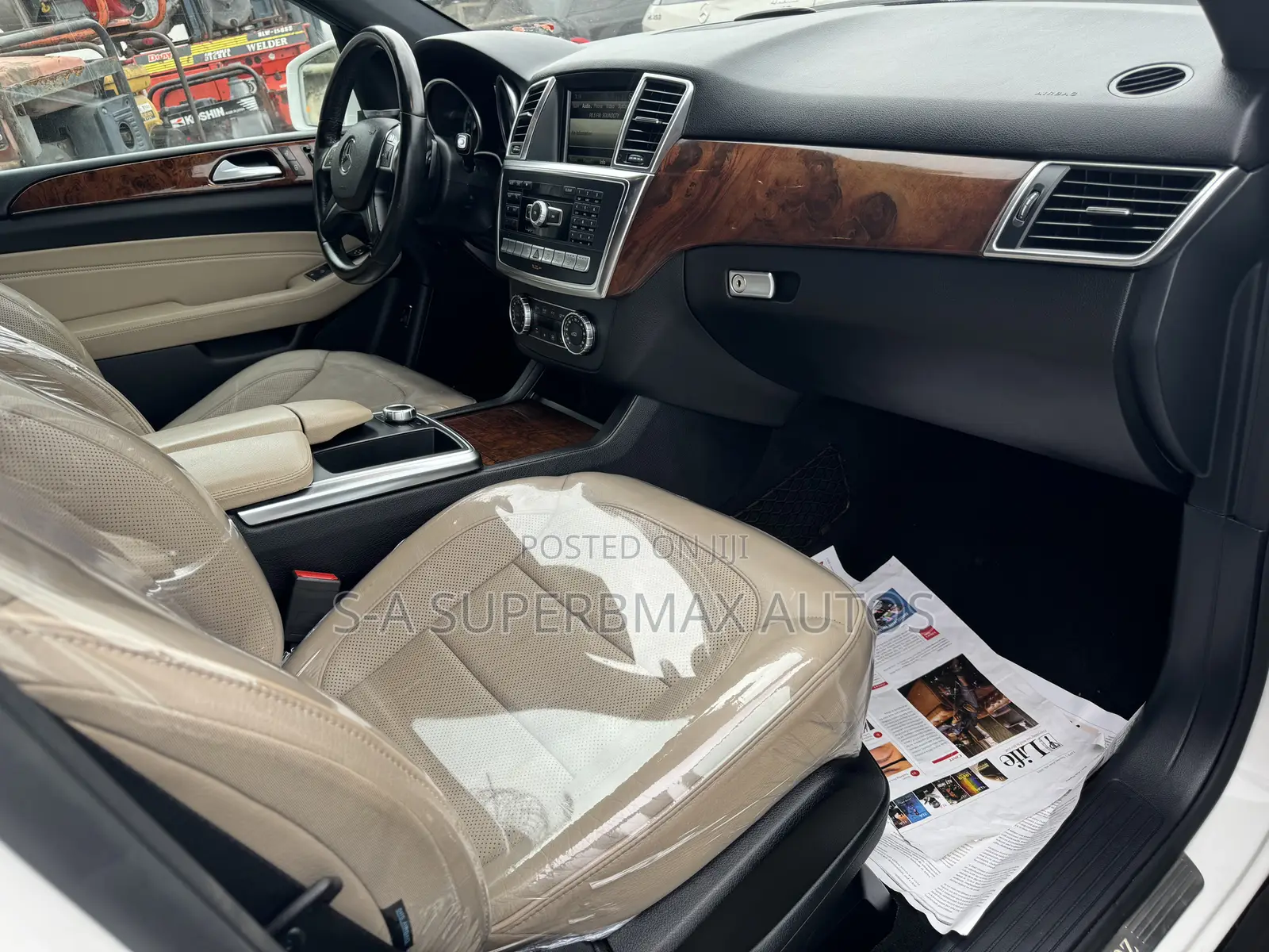Mercedes-Benz M Class 2014 White
