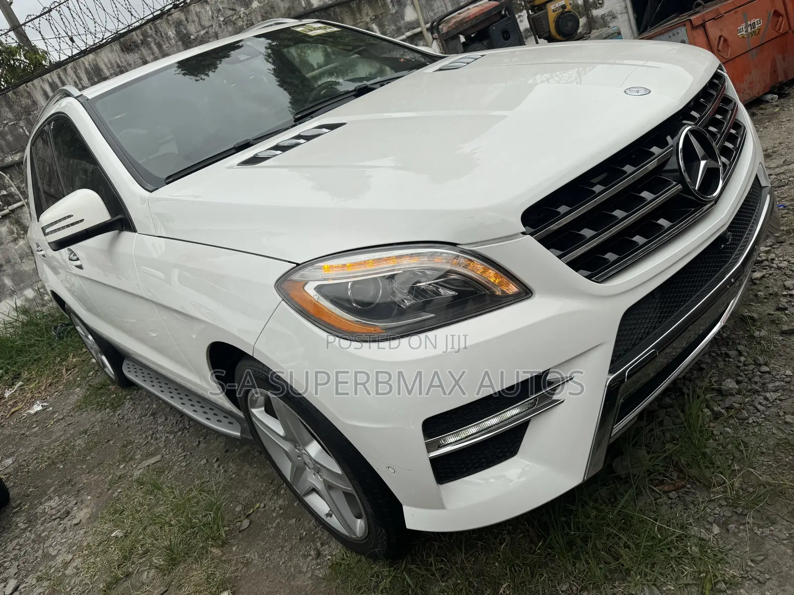 Mercedes-Benz M Class 2014 White