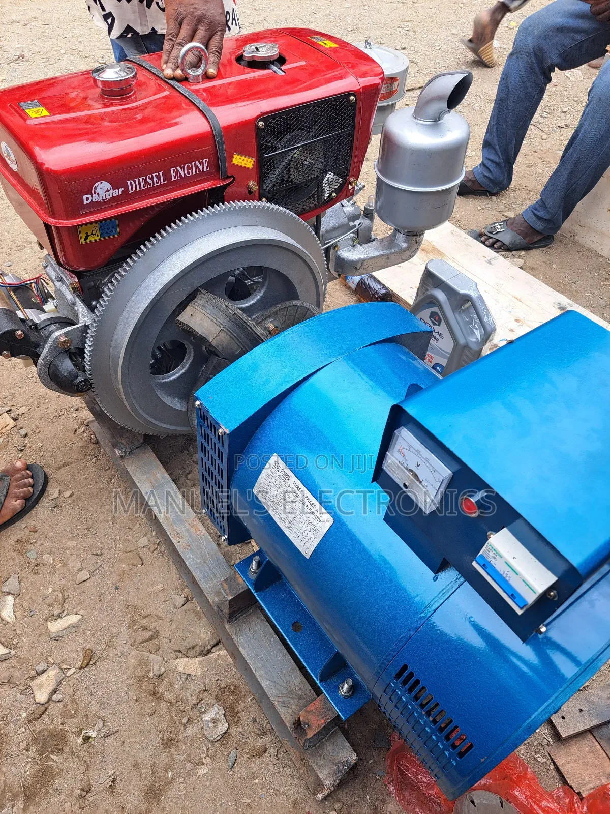 35kva Basic Diesel Generator With 100% Copper Coil