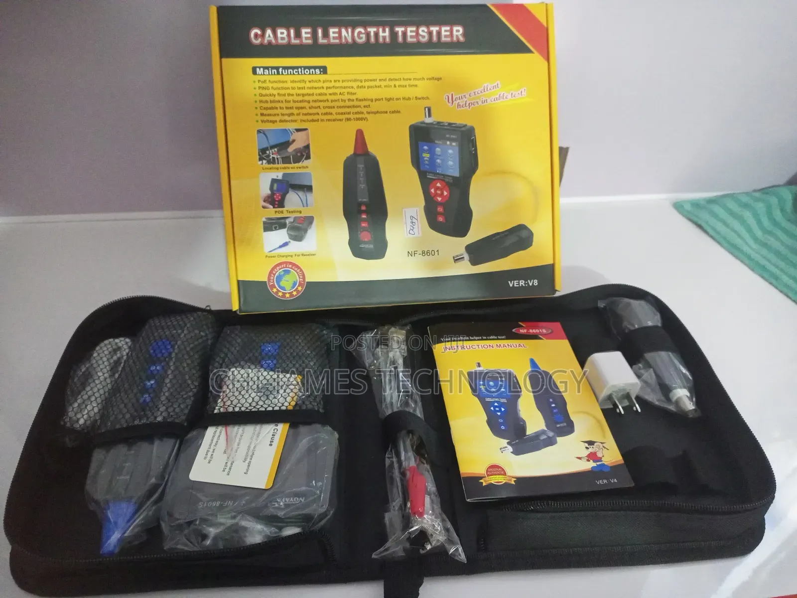 Cable Length Tester V8