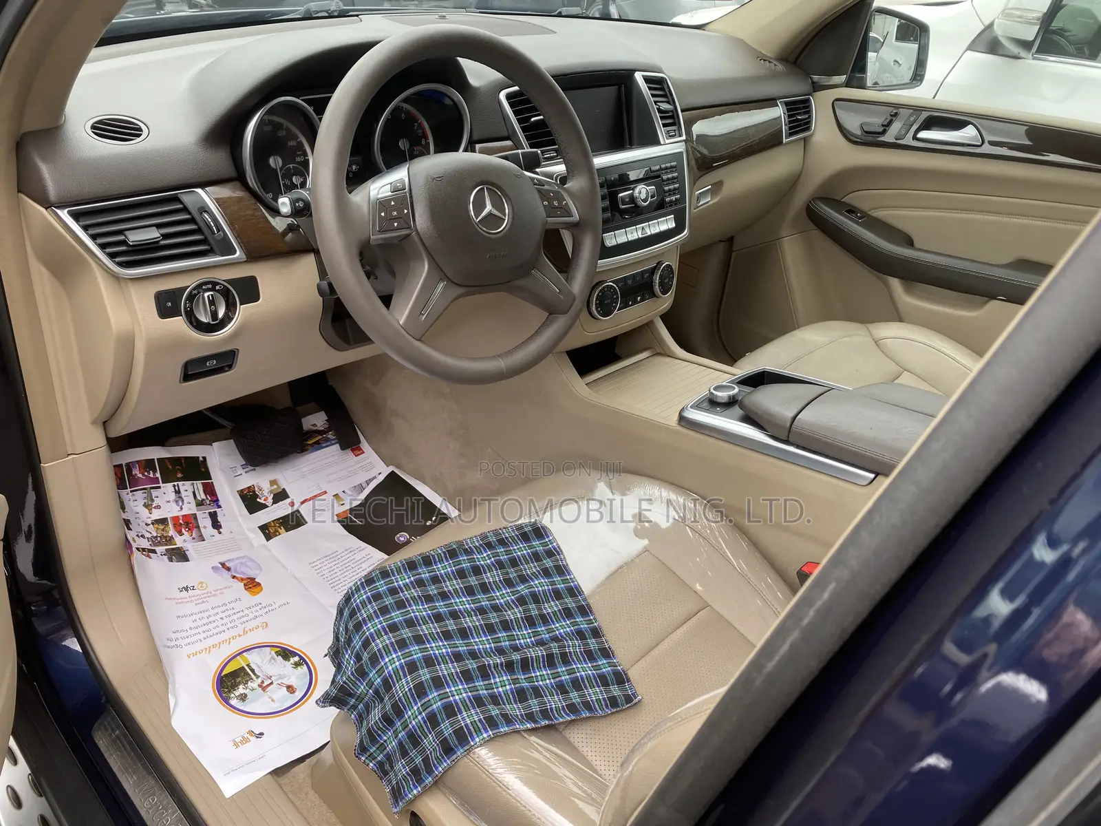 Mercedes-Benz M Class 2015 Blue